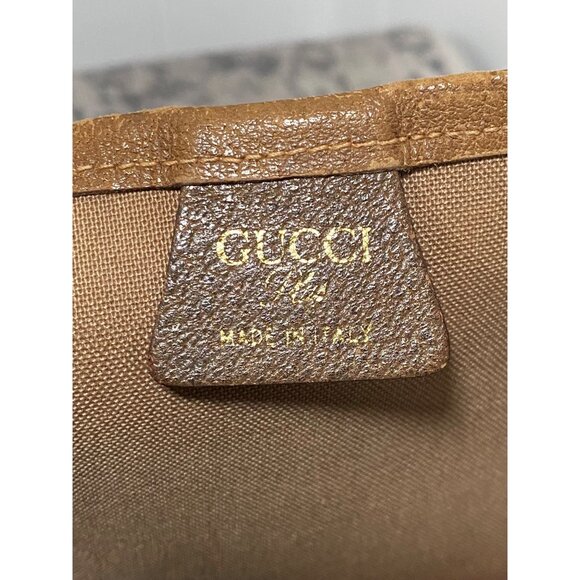 Vintage Gucci Plus GG Monogram Large Coated PVC Tote Bag - Picture 8 of 8